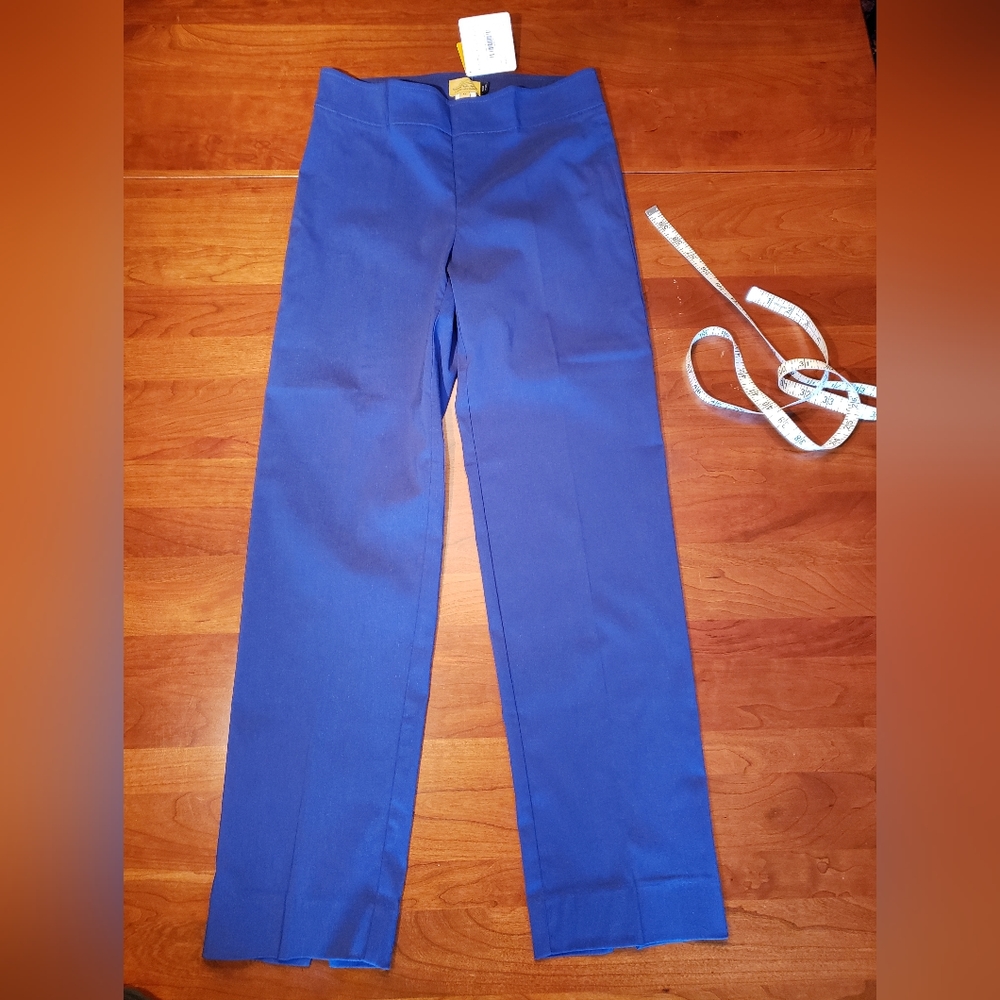 Roberta Roller Rabbit "Enzo" Pull-on Stretch Pants, Size 6, Marine